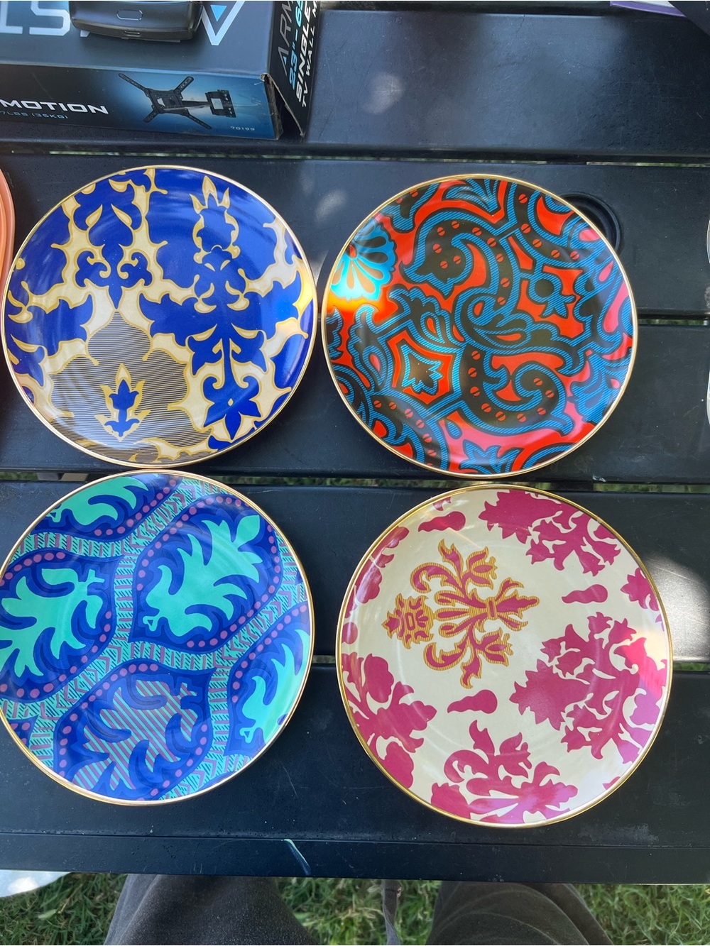 Tracy Reese New York decorative set of 4 Hot